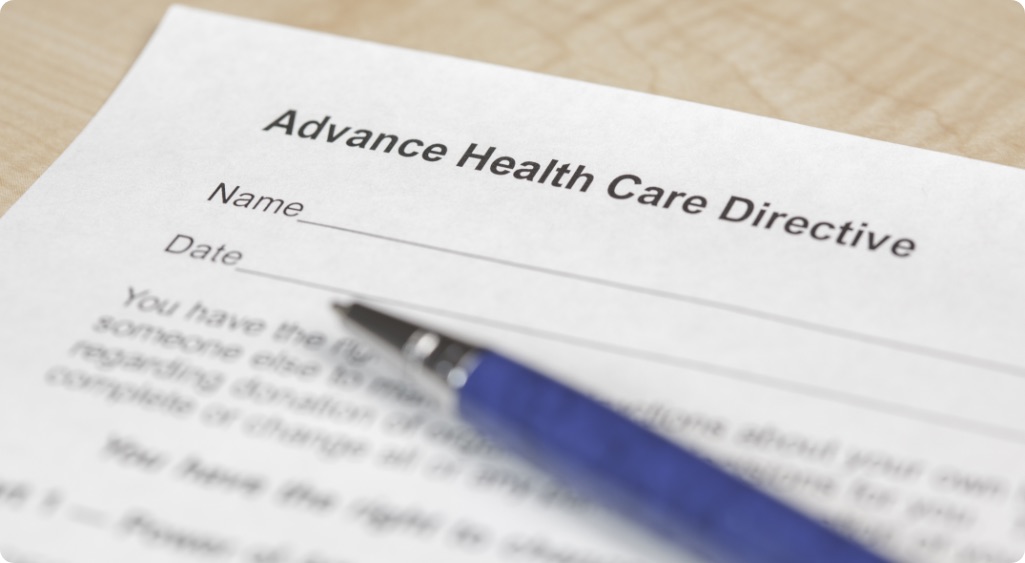 Advance healthcare directive